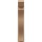 Ekena Millwork 7 1/2-in W x 32-in D x 44-in H Funston Slat Rough Cedar Woodgrain TimberThane Outlooker, Primed Tan OUTUR075X32X44FST24RCPR - alternate 5